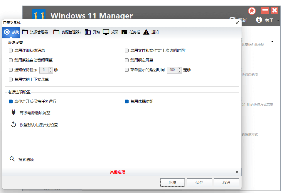 Windows 11 Manager_v1.0.5 免激活便携版-乐宝库