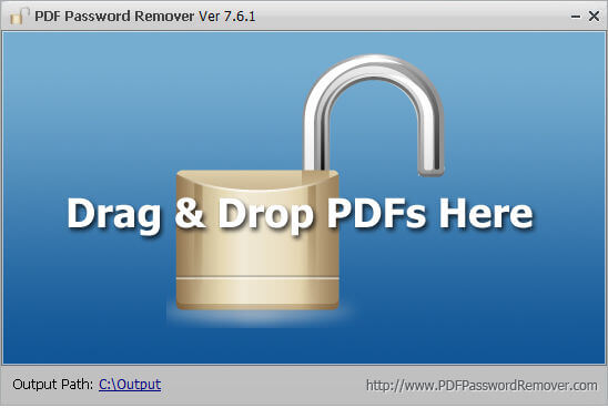 PDF密码清除工具 PDF Password Remover 7.6.1-乐宝库
