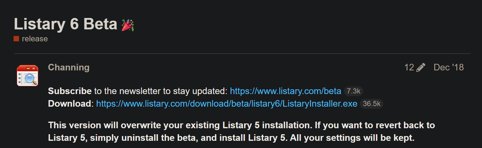 等哭了 Listary Pro 6 正式版发布 现价仅需 59 元买断-乐宝库