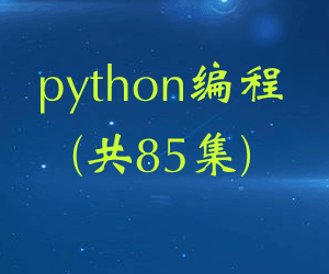 python编程(共85集)插图